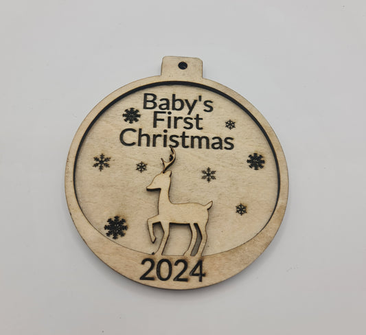 Baby's 1st Christmas Tree Decoration